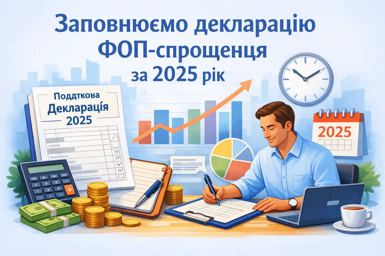 Заполняем декларацию ФЛП-упрощенца за 2025 год