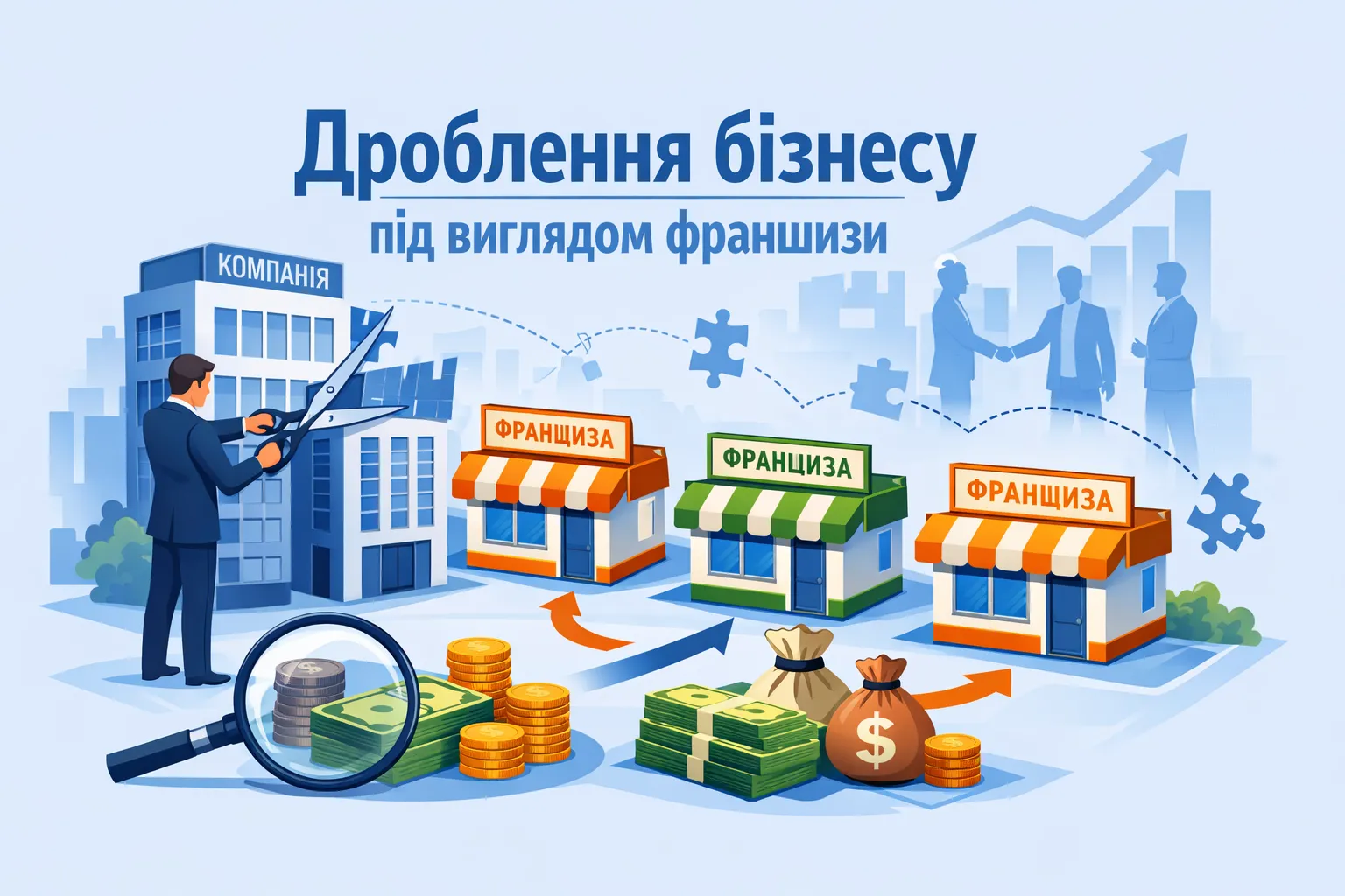 Дроблення бізнесу під виглядом франшизи Дроблення бізнесу під виглядом франшизи