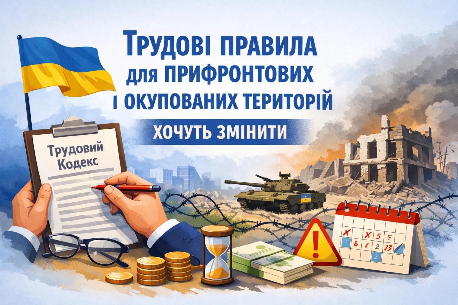 Трудовые правила для прифронтовых и оккупированных территорий хотят переписать Трудовые правила для прифронтовых и оккупированных территорий хотят переписать