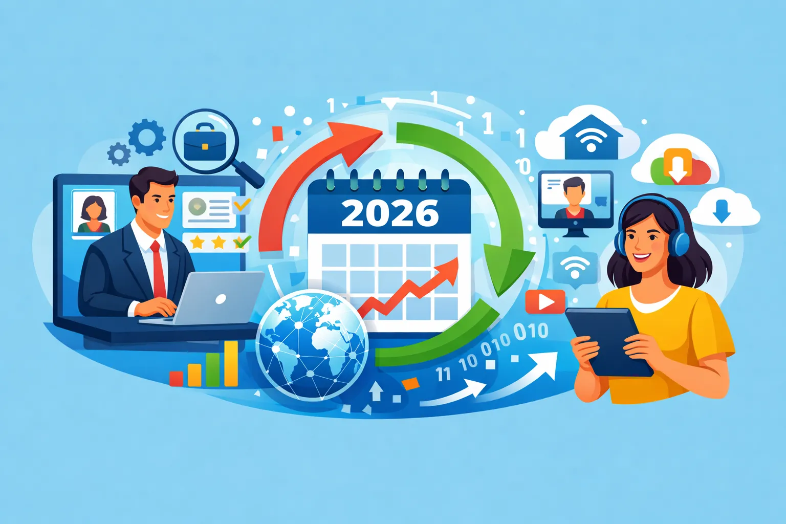 Электронное трудоустройство в 2026 году: что изменится для работодателей и работников Электронное трудоустройство в 2026 году: что изменится для работодателей и работников