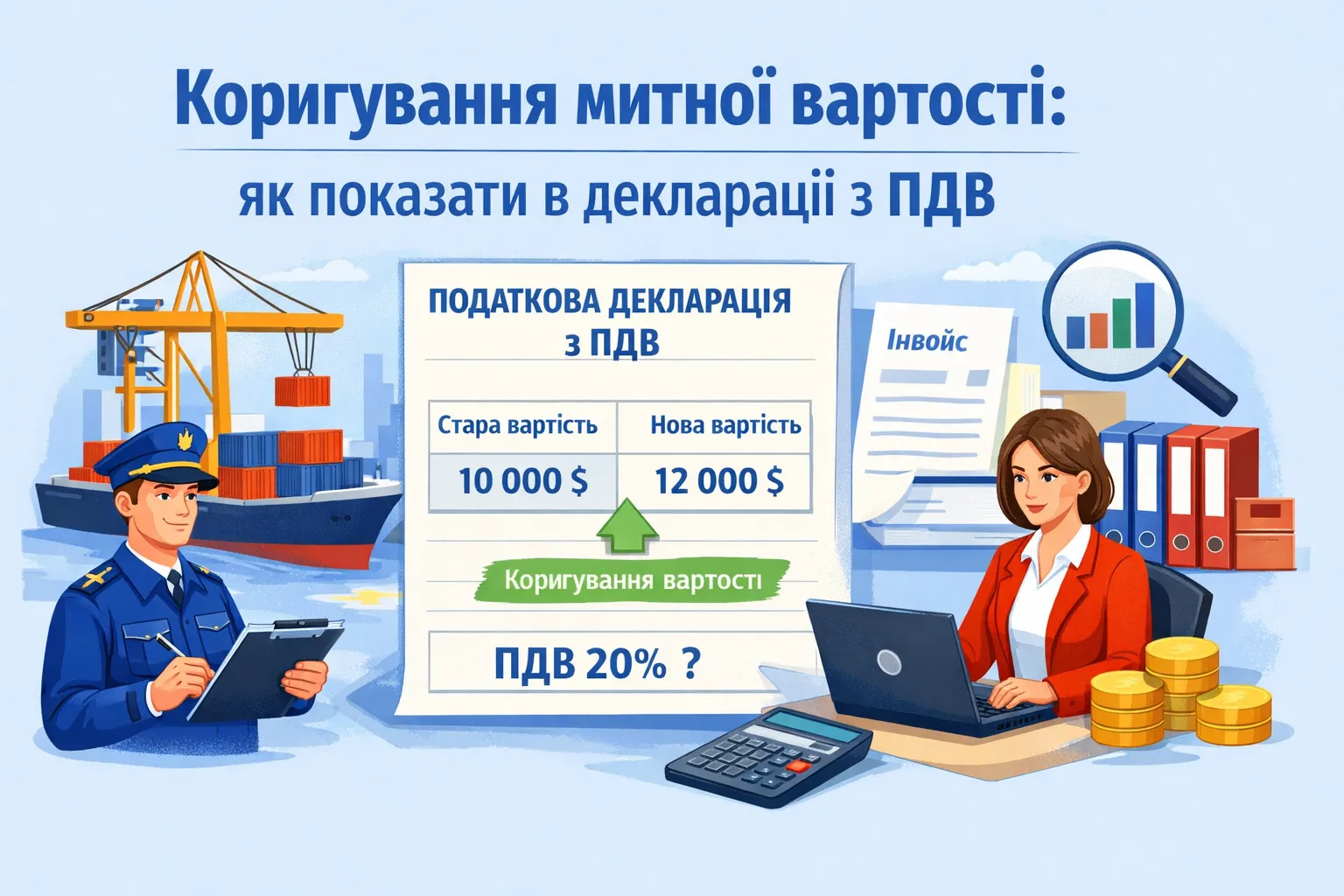 Корректировка таможенной стоимости: как отразить в декларации по НДС Корректировка таможенной стоимости: как отразить в декларации по НДС