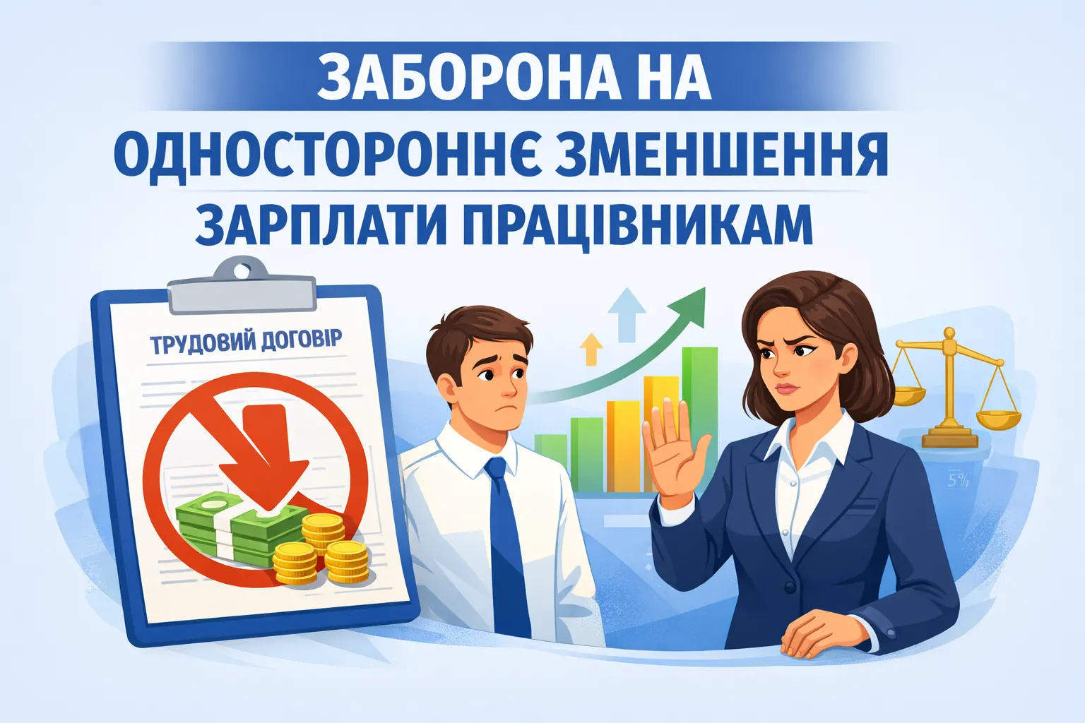 Роботодавцям заборонять односторонньо зменшувати зарплату працівникам