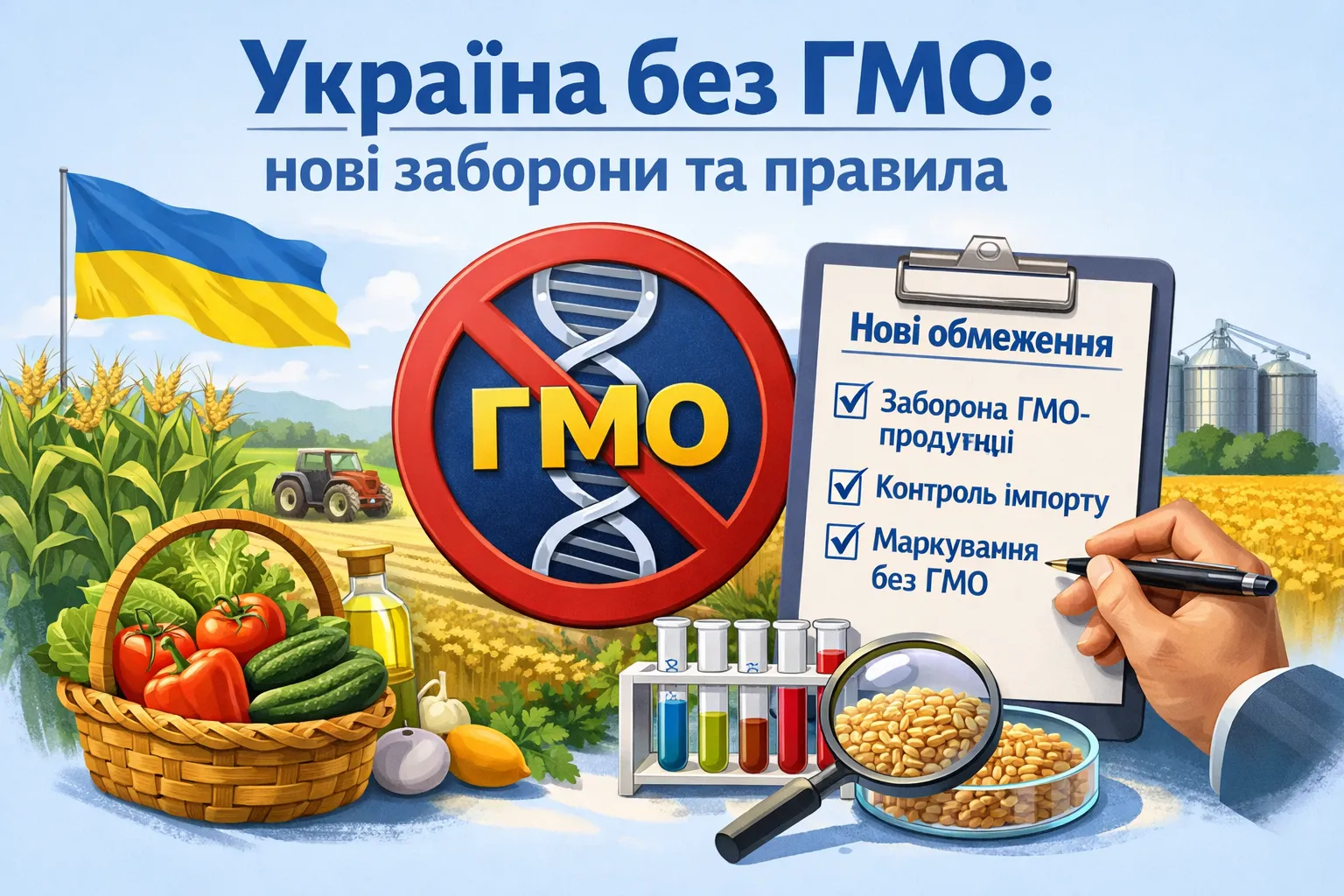 Украина без ГМО: новые запреты и правила