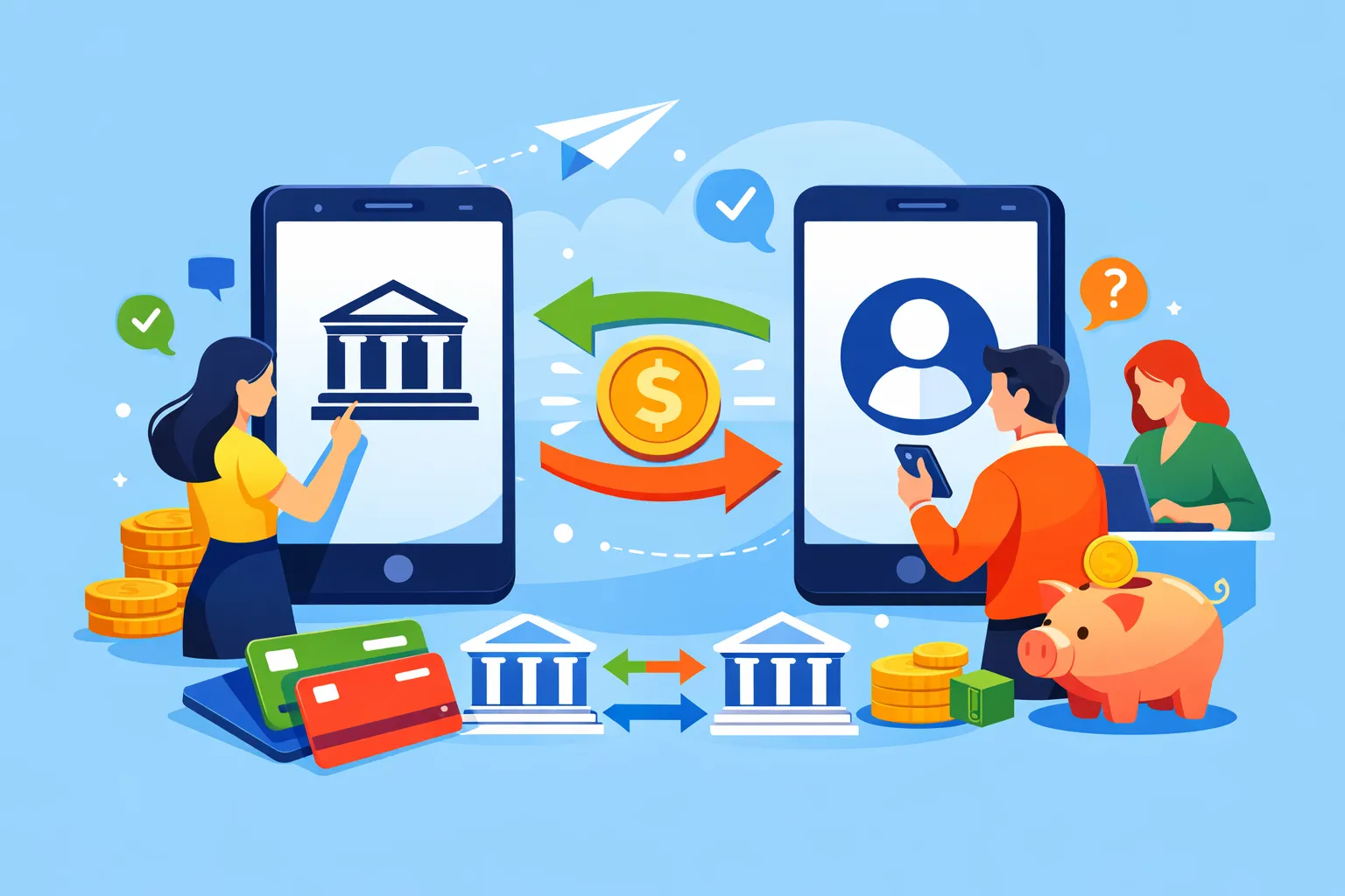 Нацбанк рекомендует использовать в платежных приложениях единые названия для переводов между счетами