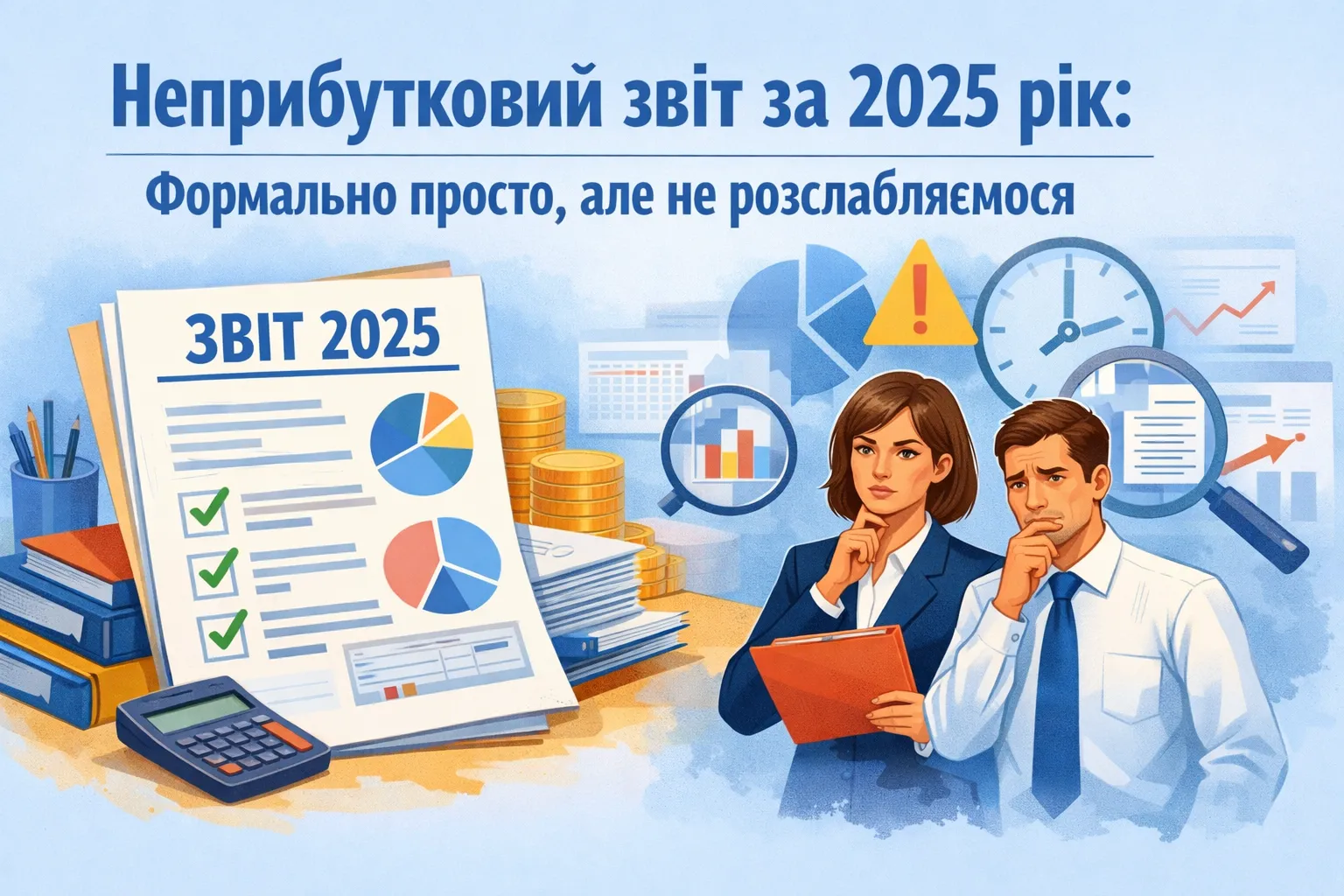 Неприбутковий звіт за 2025 рік: формально просто, але не розслабляємося