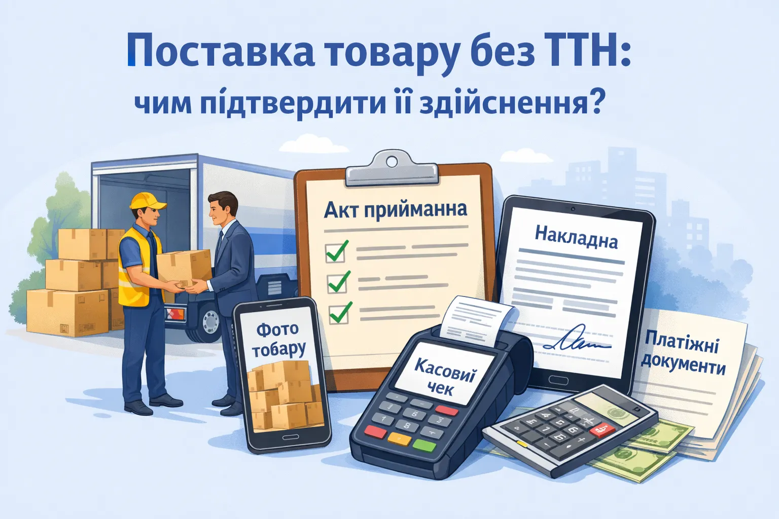 Поставка товару без ТТН: якими доказами підтверджується її здійснення