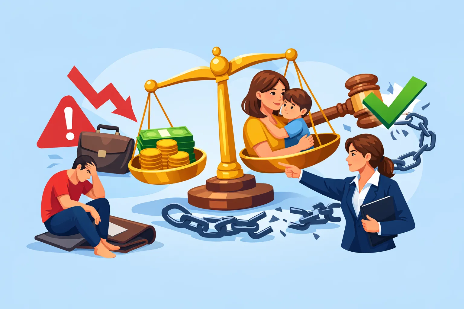 Без роботи — без аліментів? Ні.