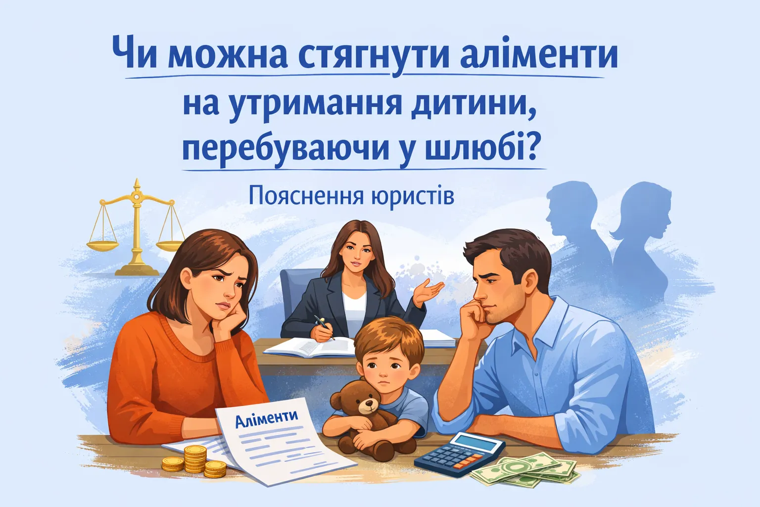 Чи можна стягнути аліменти на утримання дитини, перебуваючи у шлюбі: роз’яснення юристів