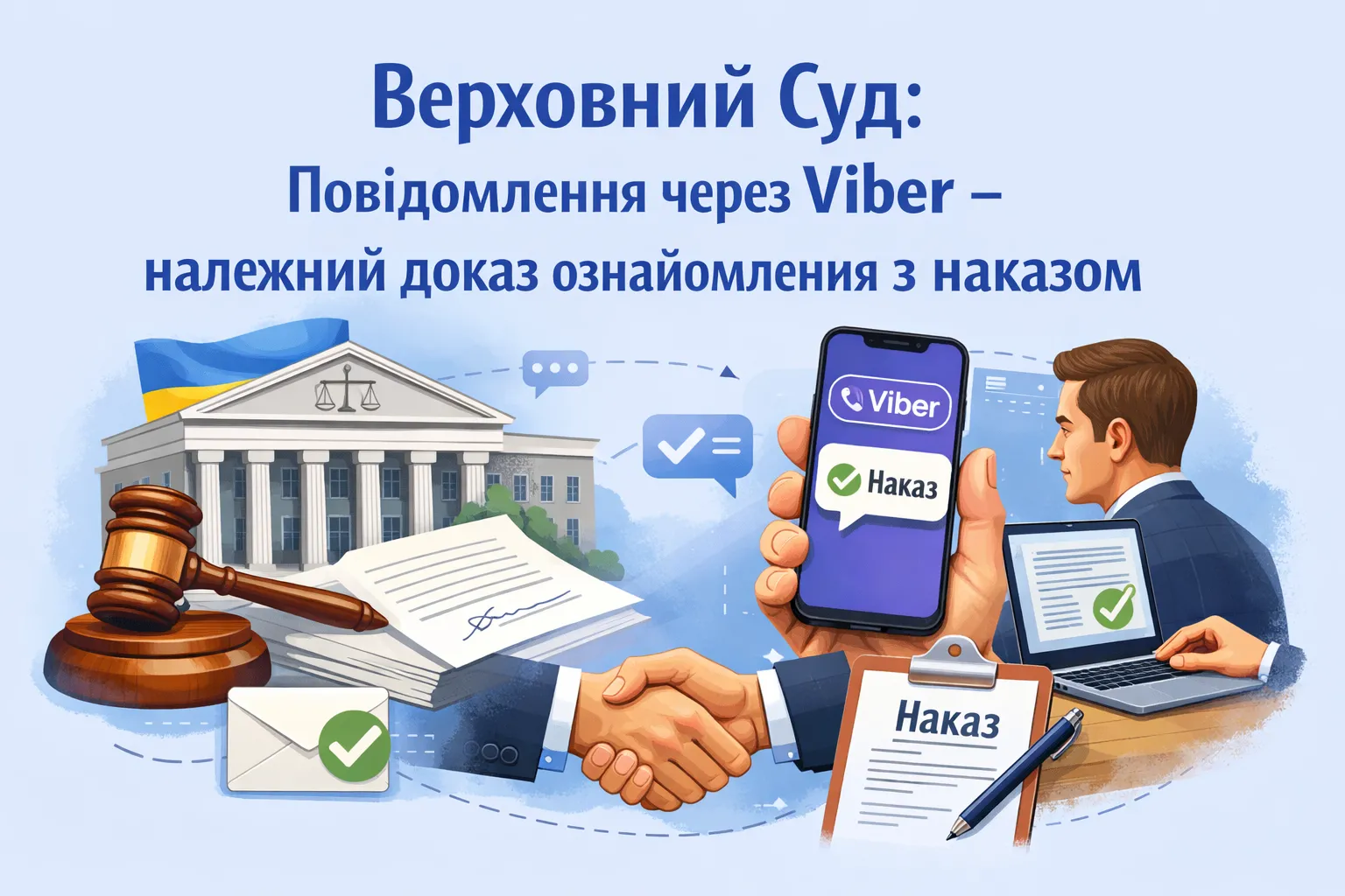 Верховний Суд визнав повідомлення через Viber належним доказом ознайомлення працівника з наказом Верховний Суд визнав повідомлення через Viber належним доказом ознайомлення працівника з наказом