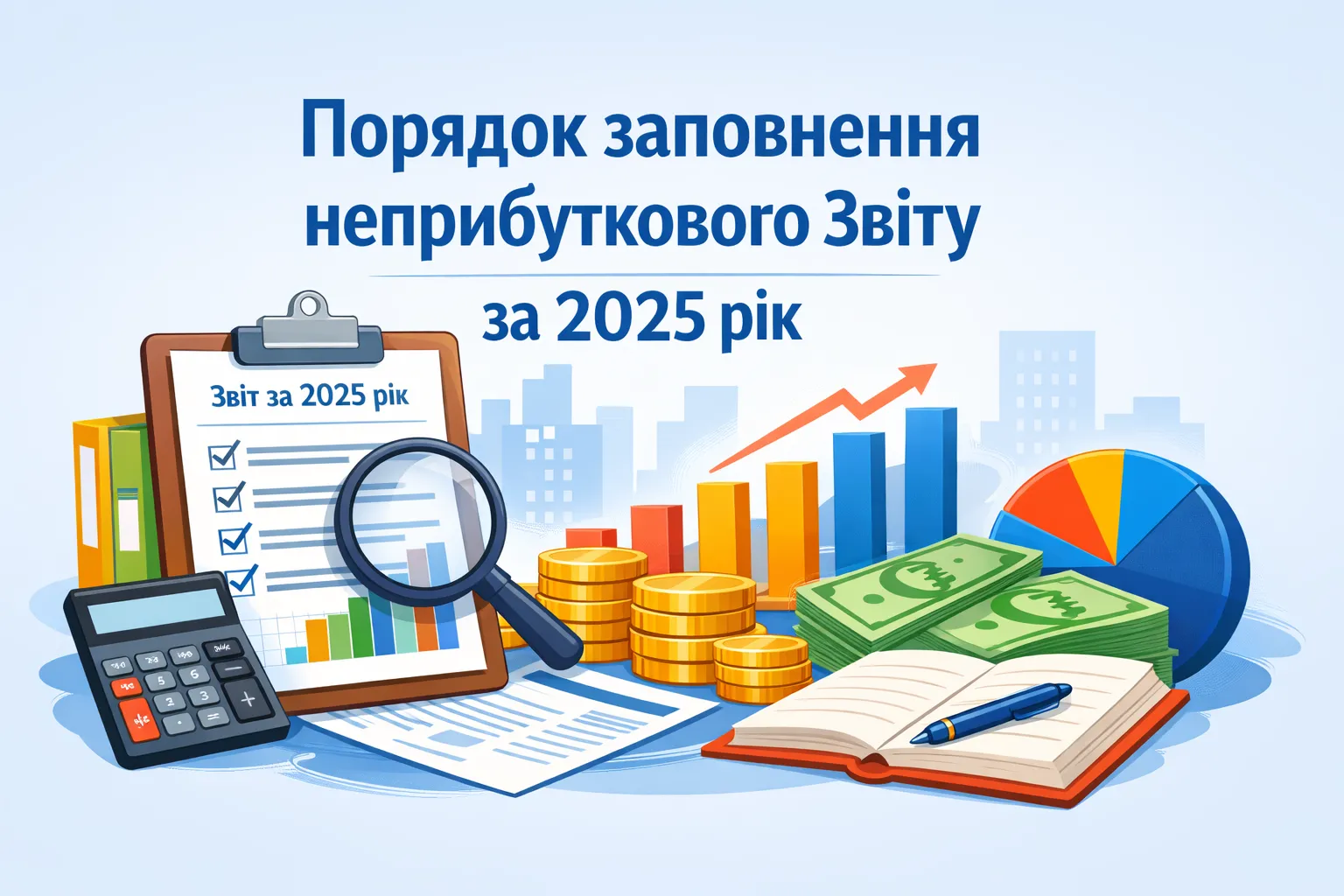 Порядок заповнення неприбуткового Звіту за 2025 рік