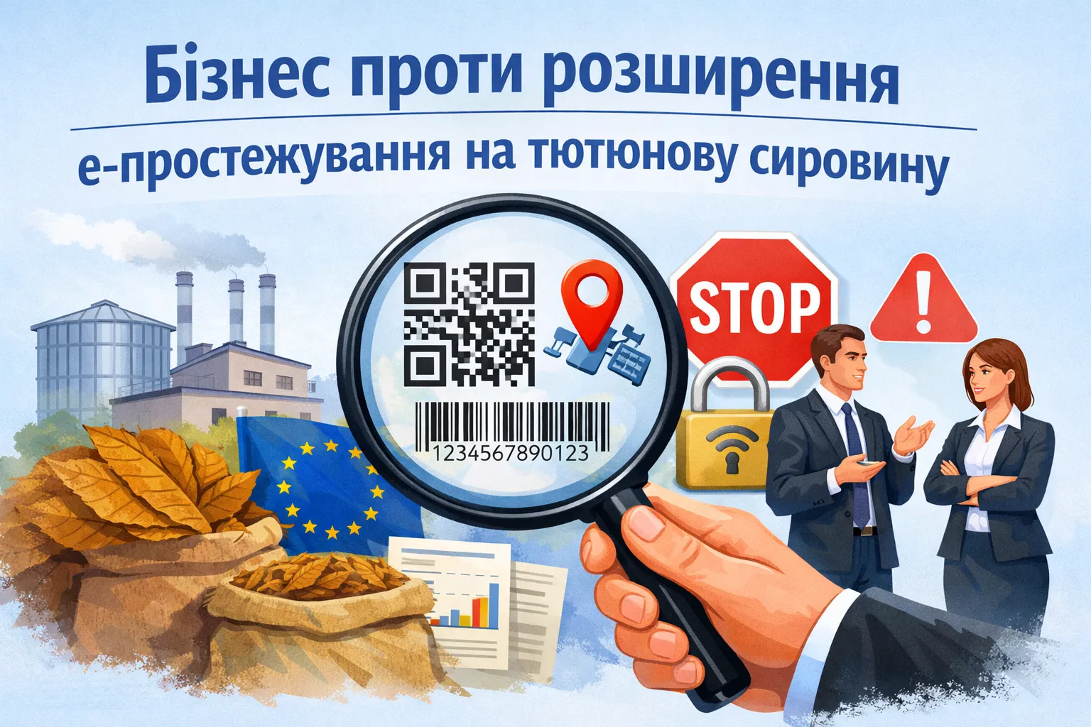 Бизнес против расширения е-отслеживания на табачное сырье