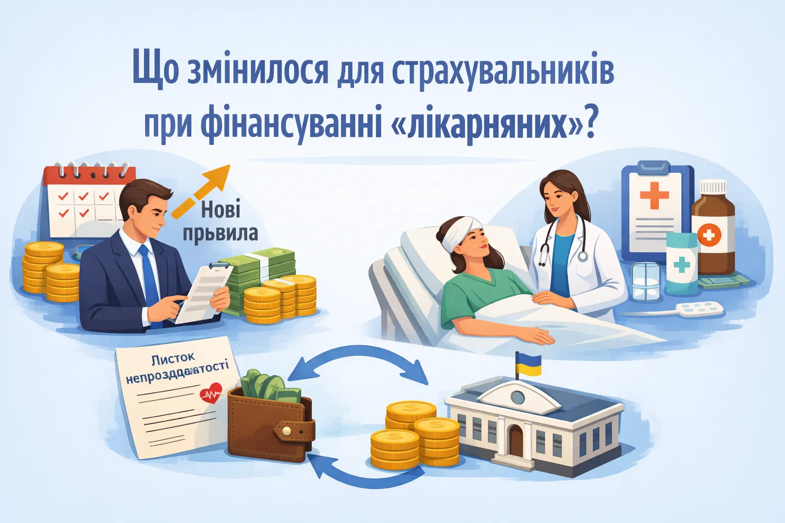Що змінилося для страхувальників при фінансуванні “лікарняних”?