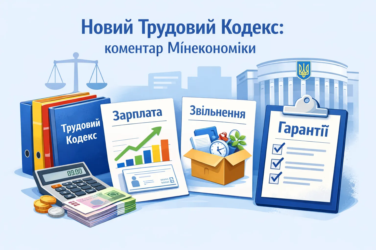 Зарплата, звільнення, гарантії у проєкті нового Трудового Кодексу: комментарій Мінекономіки