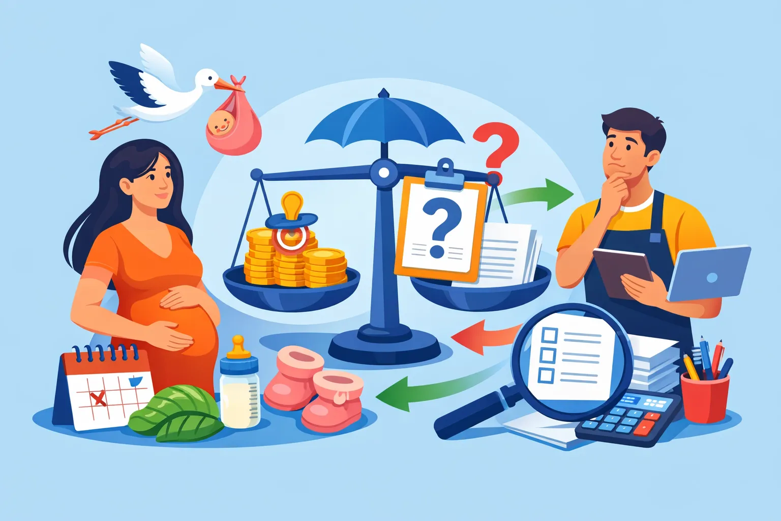 Допомога по вагітності та пологах від ПФУ: чи відображати самозайнятій особі у додатку 4ДФ?