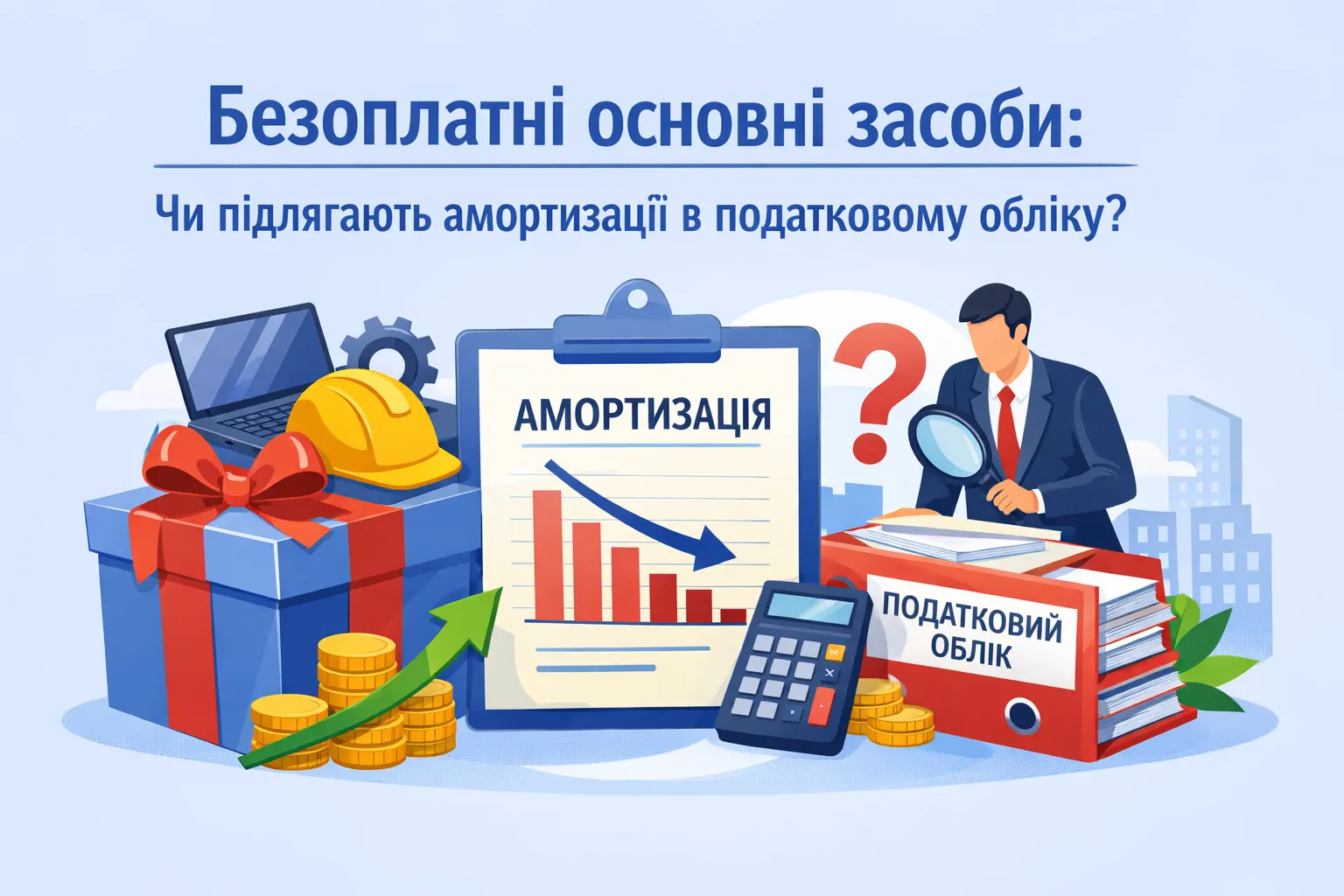 Безоплатні основні засоби: чи підлягають амортизації в податковому обліку