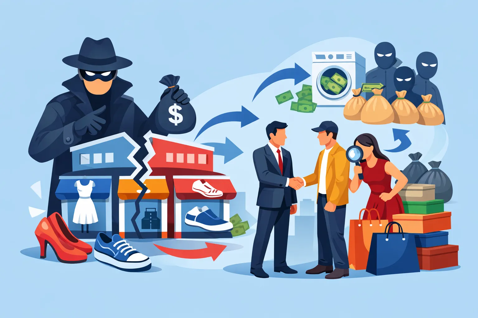 как работает теневая схема дробления бизнеса на рынке одежды и обуви