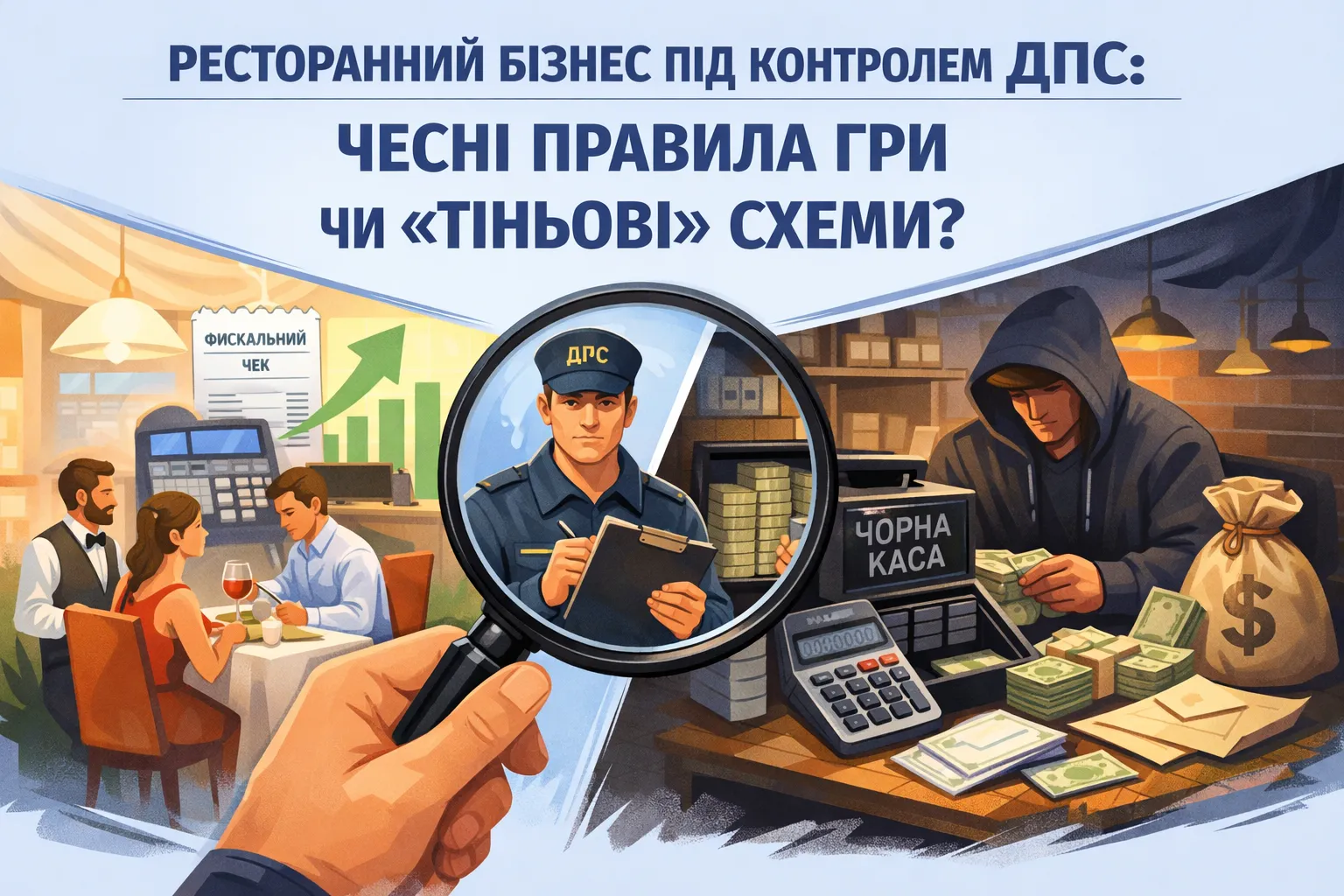 Ресторанний бізнес під фокусом уваги ДПС: чесні правила гри чи «тіньові» схеми?