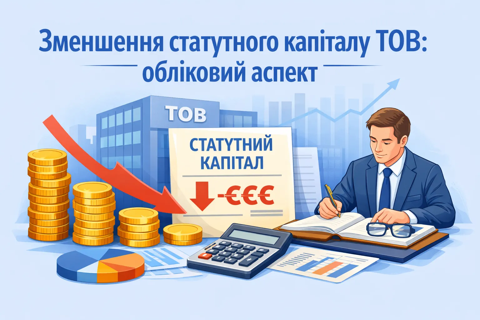 Зменшення статутного капіталу ТОВ: обліковий аспект