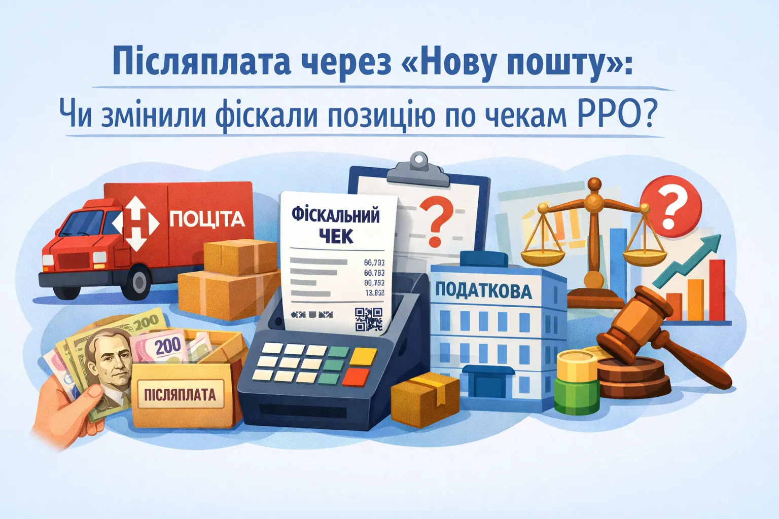 Післяплата через «Нову пошту»: чи змінили фіскали позицію по чекам РРО ?