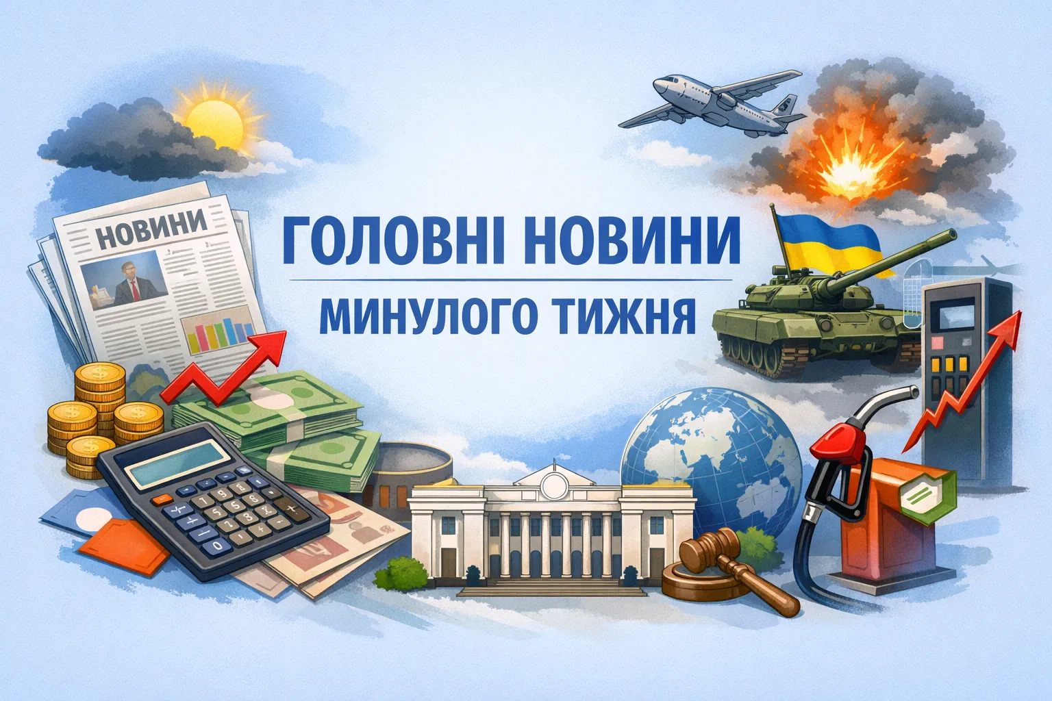 Головні новини минулого тижня Головні новини минулого тижня