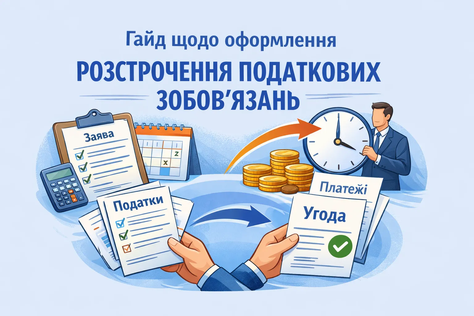 Гайд щодо оформлення розстрочення податкових зобов'язань