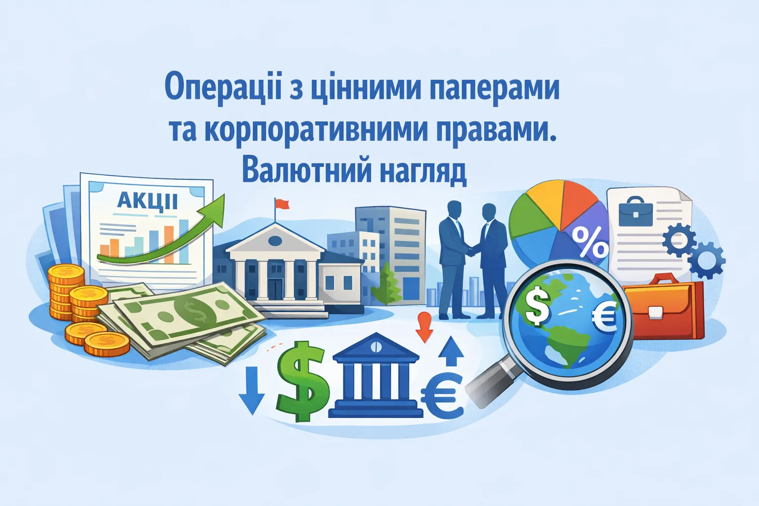Операції з цінними паперами та корпоративними правами. Валютний нагляд