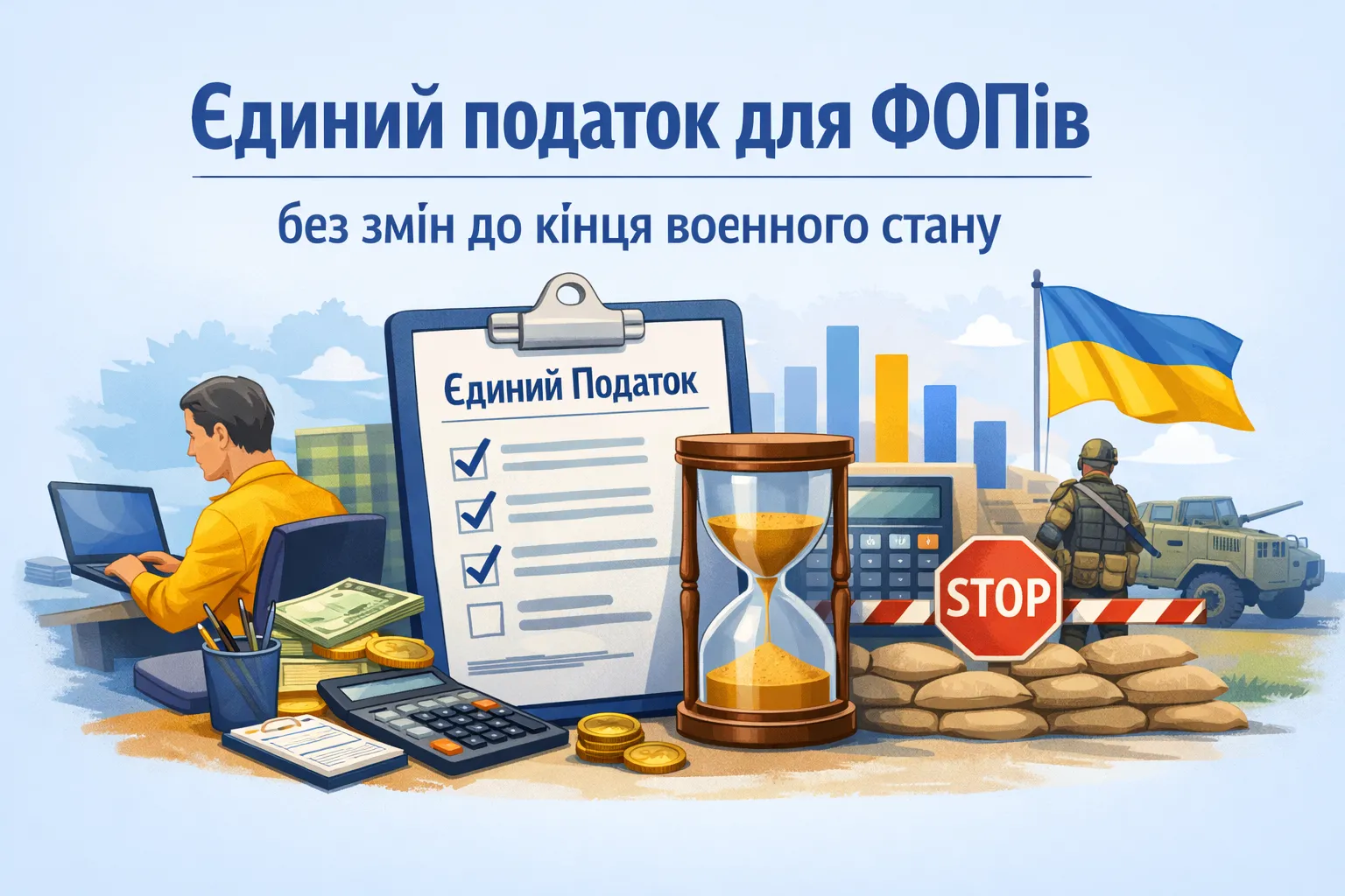 Гетманцев: єдиний податок для ФОПів не змінюватимуть до кінця воєнного стану