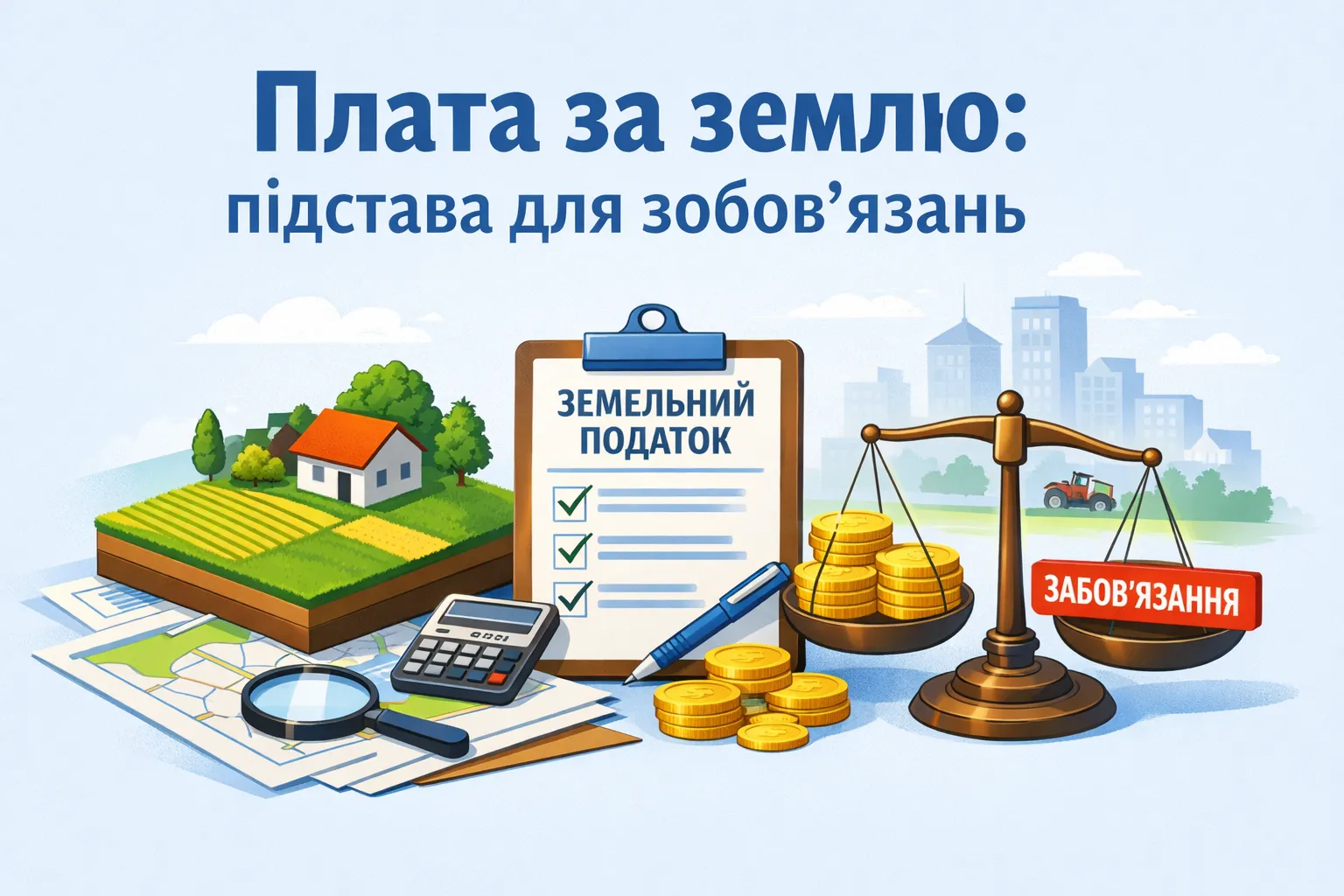 Плата за землю: підстава для виникнення зобов’язань Плата за землю: підстава для виникнення зобов’язань