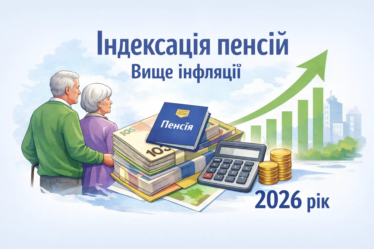 Уряд ухвалив рішення про індексацію пенсій вище рівня інфляції - 2026 рік