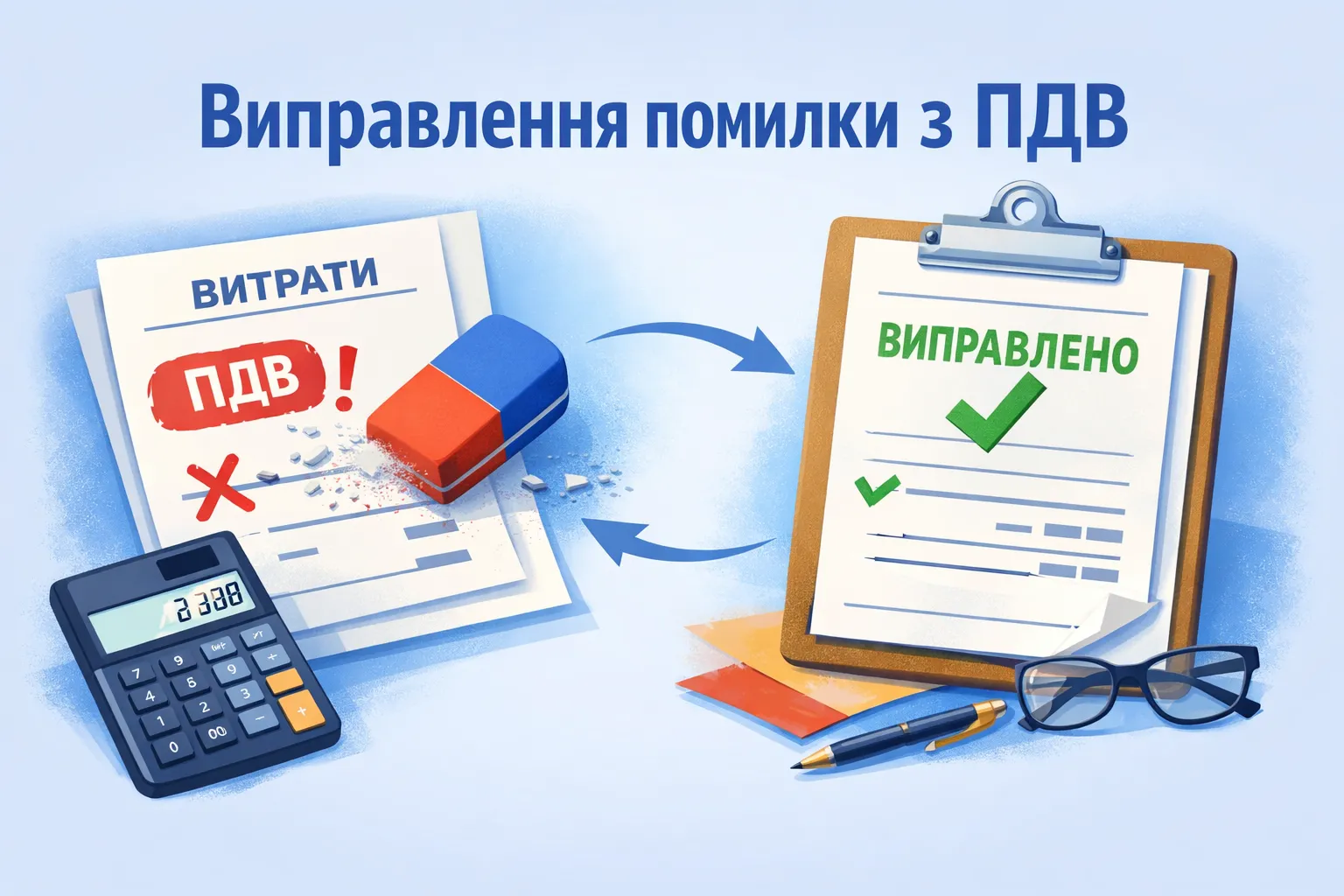 ПДВ помилково включили до витрат: як виправити помилку