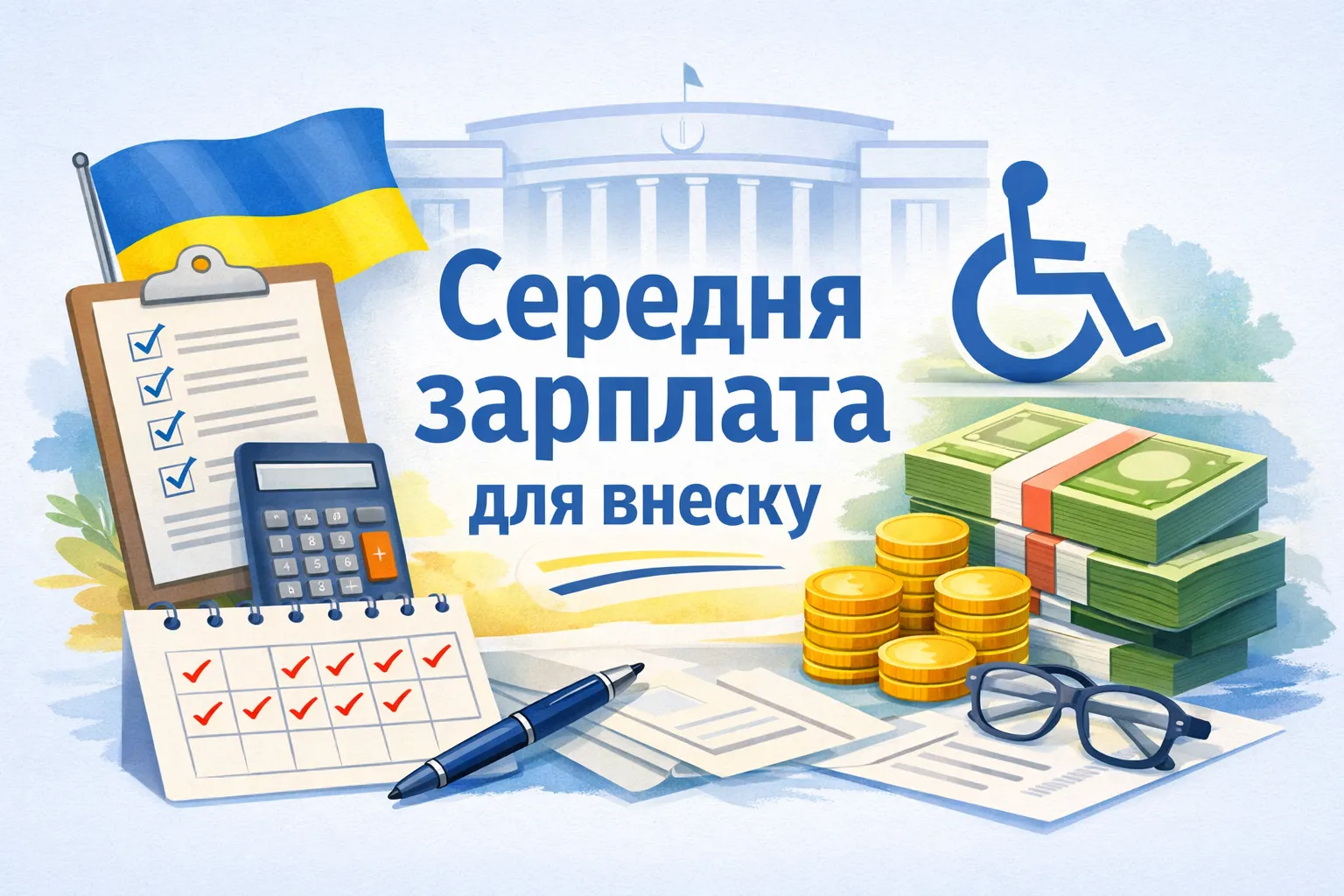 Правительство утвердило единый порядок расчета среднемесячной зарплаты для “инвалидного” взноса