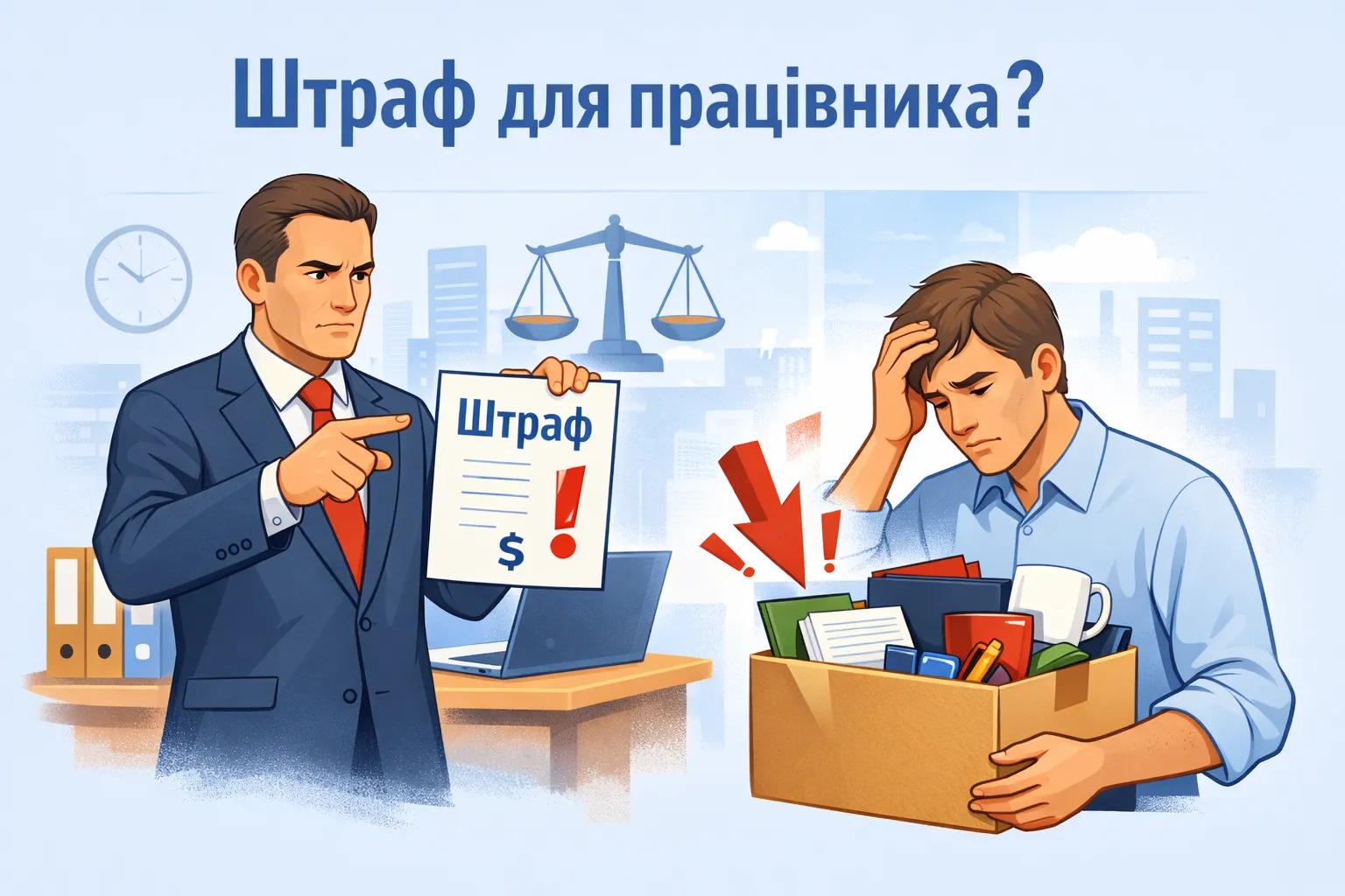Чи має право роботодавець штрафувати працівника?
