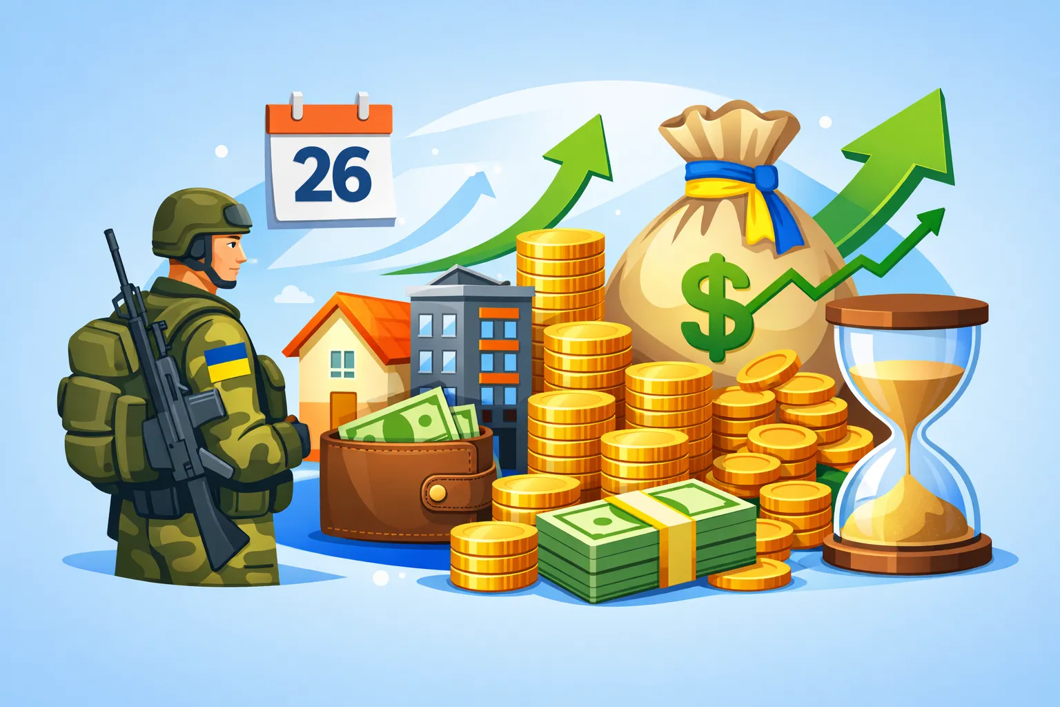 Размер денежной компенсации для военнослужащих ВСУ за поднаем жилья в 2026 году!