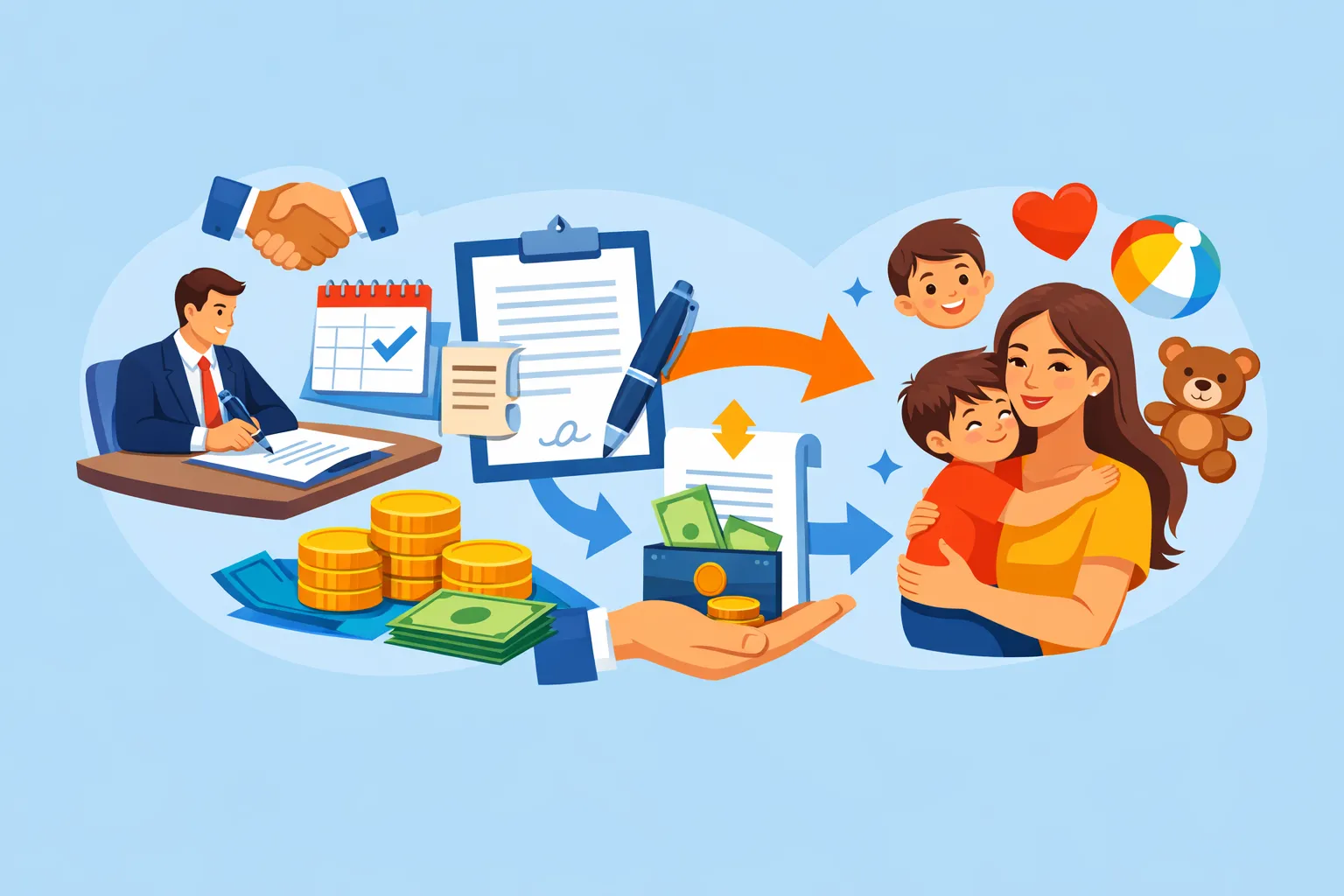 АЛИМЕНТЫ БЕЗ СУДА: как оформить добровольное удержание из зарплаты?