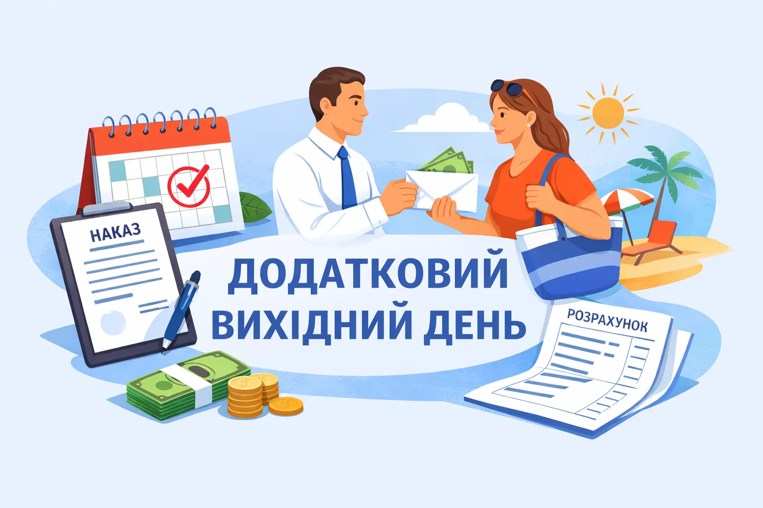 Дополнительный выходной день: как установить, оформить приказ и оплатить работу Дополнительный выходной день: как установить, оформить приказ и оплатить работу
