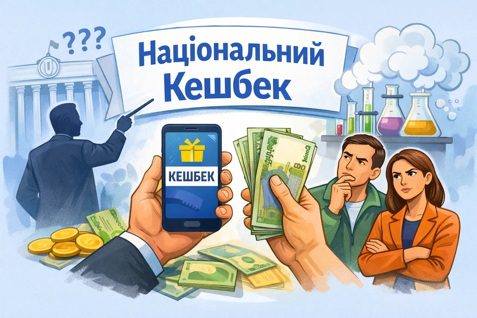 Уряд продовжив експериментувати з сумнівним «Національним кешбеком»