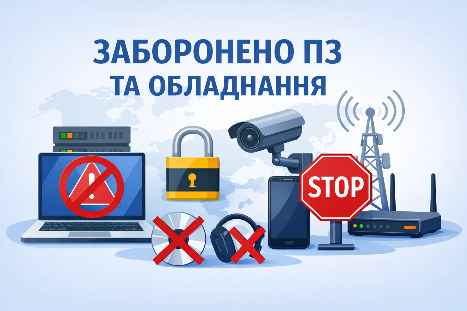 Роз'яснення Держспецзв'язку щодо переліку забороненого ПЗ та обладнання