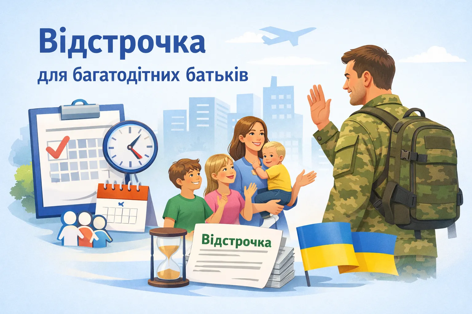 У Резерв+ запустили відстрочку для багатодітних батьків незалежно від сімейного стану !