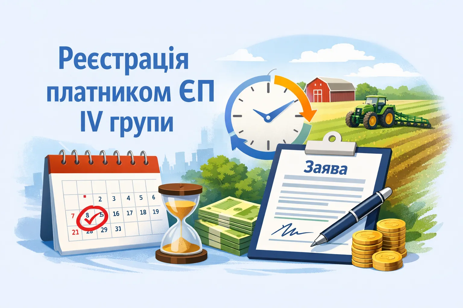 Строк реєстрації платником ЄП четвертої групи