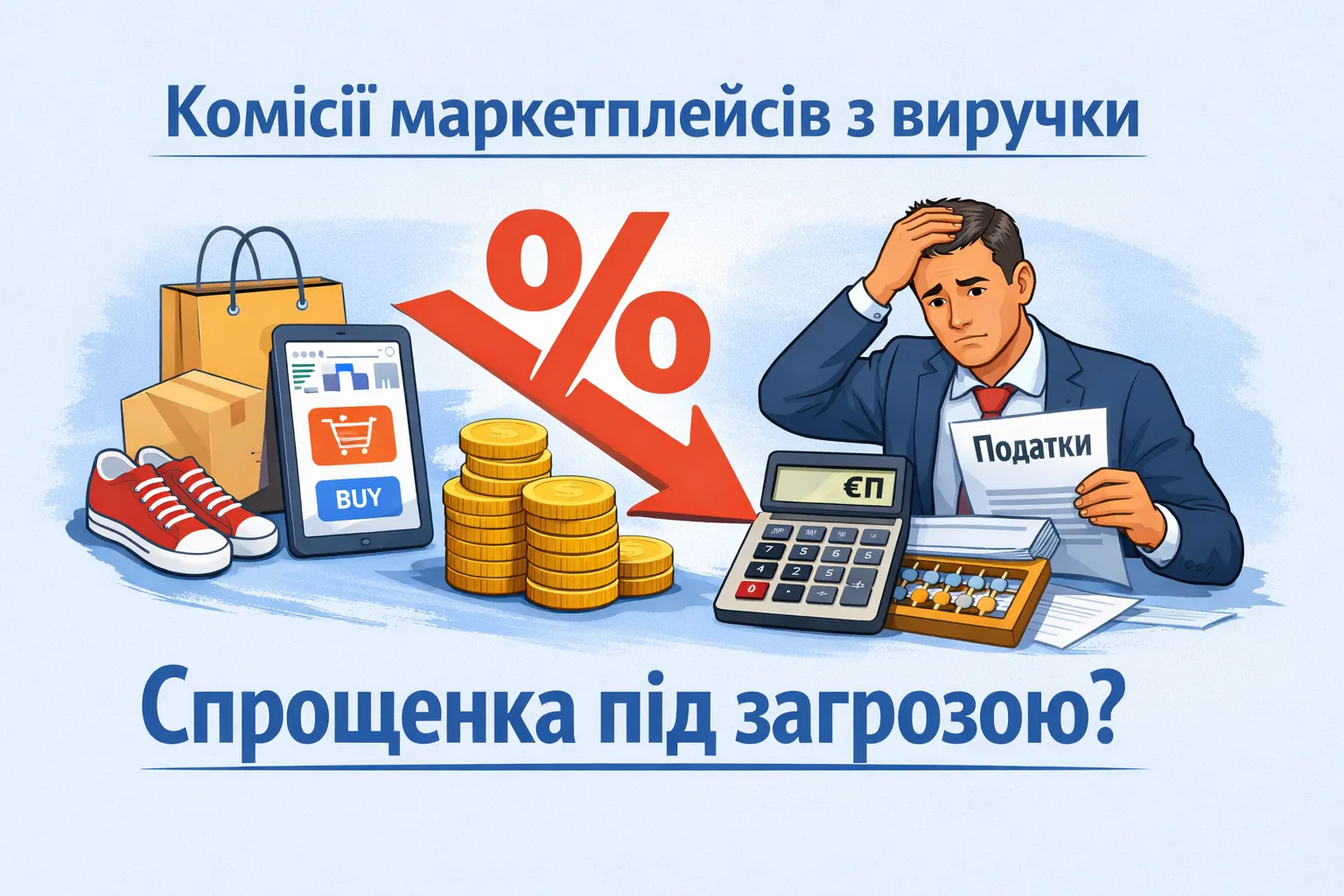 Комісію утримали маркетплейси з виручки — спрощенка під загрозою?
