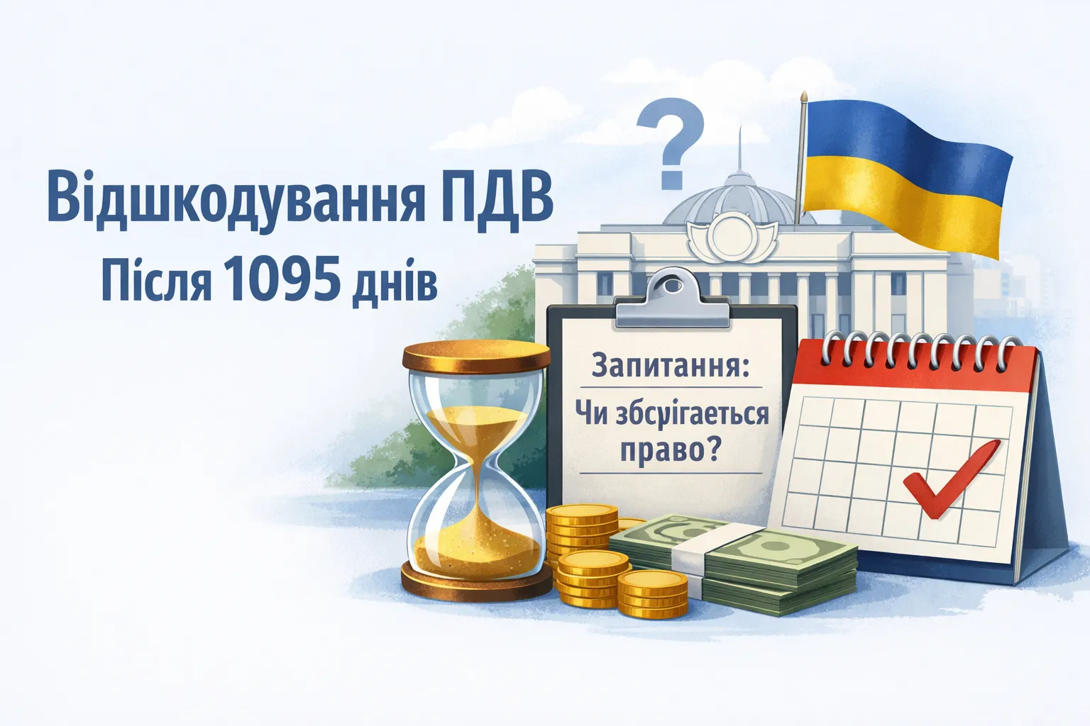 Бюджетне відшкодування ПДВ після 1095 днів: чи зберігається право?