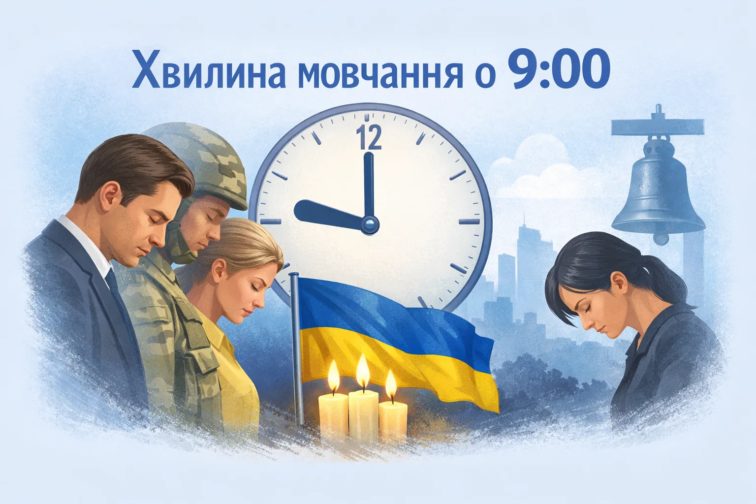 Минута молчания в Украине станет обязательной для всех - как это будет работать?