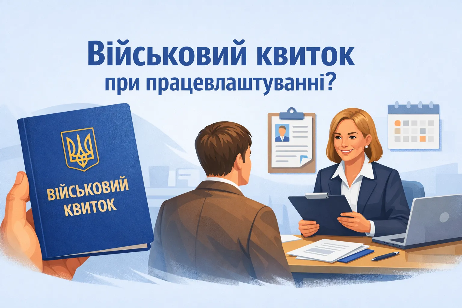Чи зобов’язаний працівник при прийнятті на роботу надати військовий квиток?