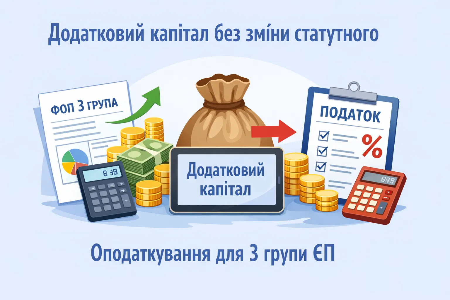 Додатковий капітал без зміни статутного: оподаткування у платника ЄП 3 групи