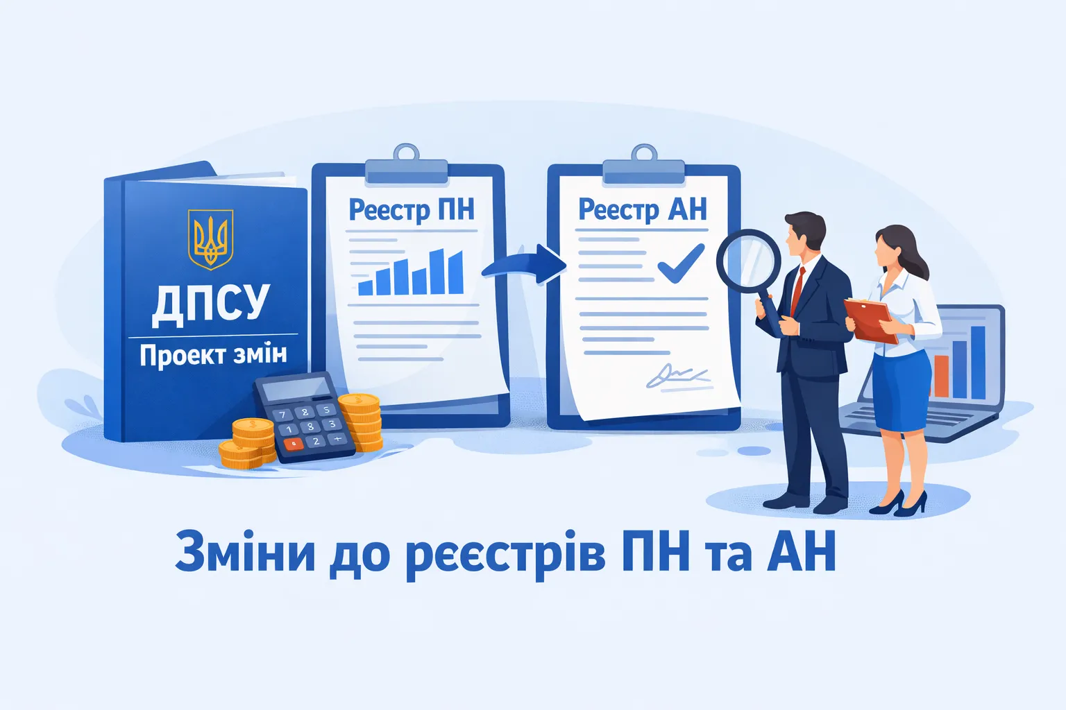 ДПСУ оприлюднила проєкт змін до порядків ведення Єдиних реєстрів ПН та АН