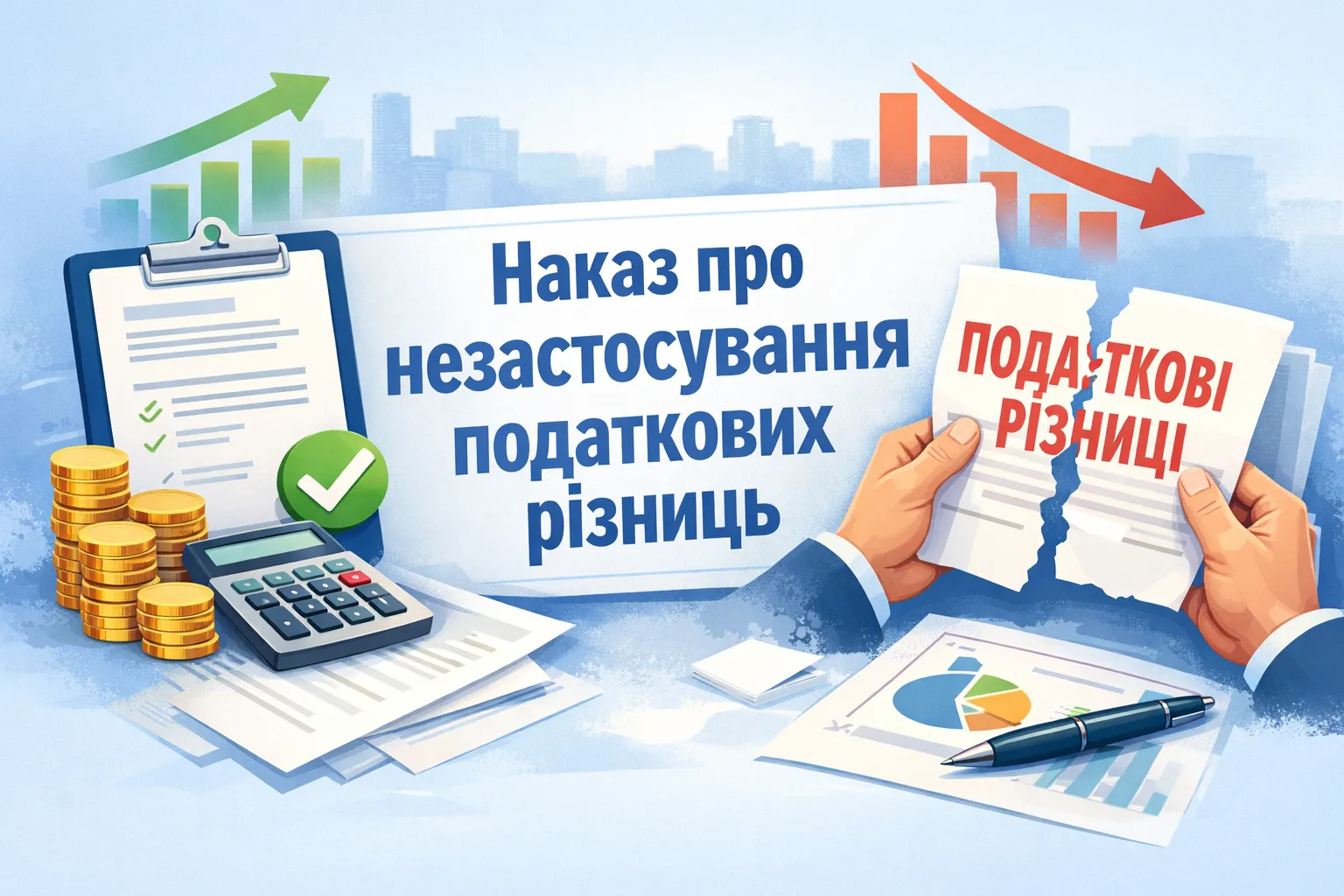 Коли потрібно видати наказ про незастосування податкових різниць