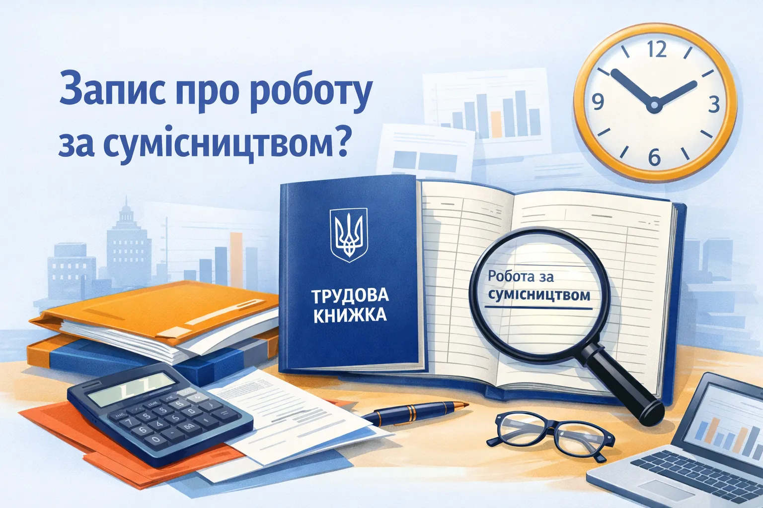 Чи вноситься до трудової книжки запис про роботу працівника за сумісництвом?
