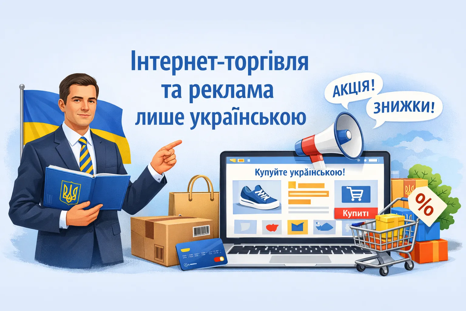 Мовний омбудсмен: Інтернет-торгівля та реклама лише українською