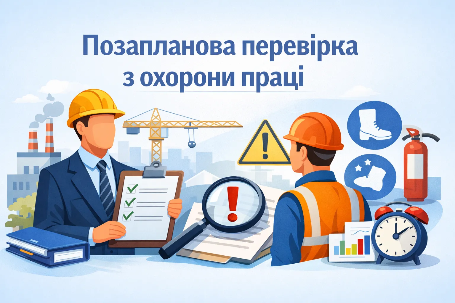 Яка процедура проведення позапланової перевірки з питань охорони праці?