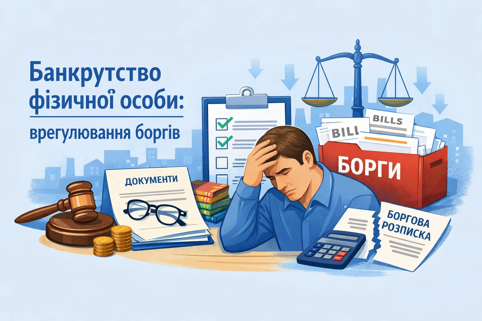Банкрутство фізичної особи: як законно врегулювати борги